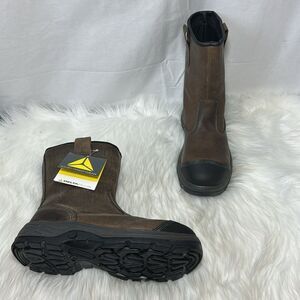 Delta Safety NWT Footwear Camaro Brown Safety Boots Reinforced Toe Sz 7